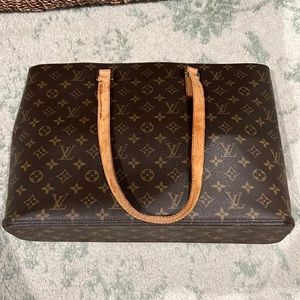 Louis Vuitton Luco Monogram Canvas Tote